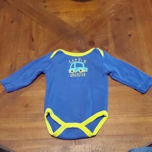 🐻 Baby Gear Blue and Yellow Bodysuit One Piece